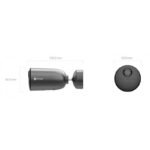 CAMARA WIFI 2K IR15M CON BATERIA CS-EB3-R100-2C3WFL EZVIZ - Imagen 2