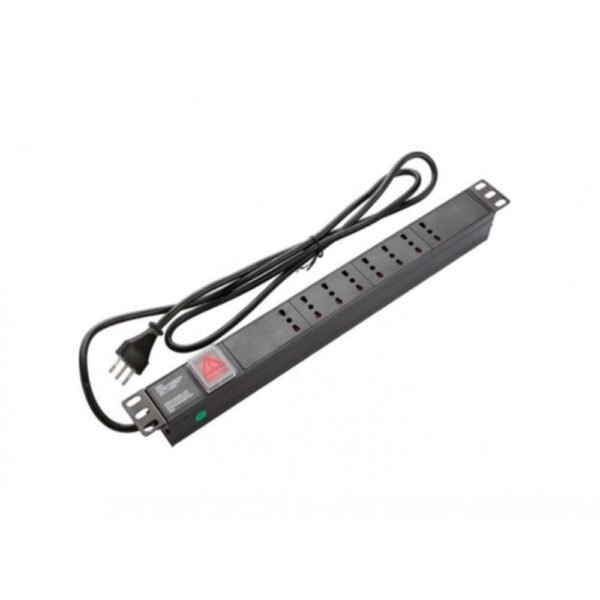 PDU 8 Enchufes 10A Con Interruptor 19" 1U 3m ATC